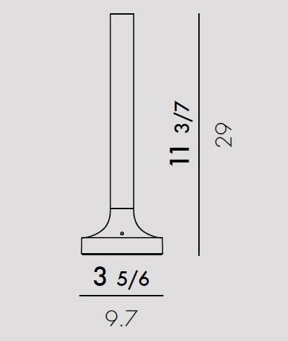 Goodnight Outdoor Portable Table Lamp by Kartell Lamps Table Lamps